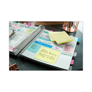 Post-it® Original Pads in Canary Yellow, Note Ruled, 4" x 4", 300 Sheets/Pad (MMM675YL)