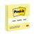 Post-it® Original Pads in Canary Yellow, Note Ruled, 4" x 4", 300 Sheets/Pad (MMM675YL)