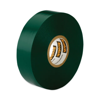 3M™ Scotch 35 Vinyl Electrical Color Coding Tape, 3" Core, 0.75" x 66 ft, Green (500-10851)