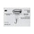Command™ Clear Hooks and Strips, Plastic/Metal, Small, 40 Hooks and 48 Strips/Pack (MMM17067CLRS40N)
