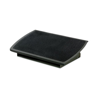 3M™ Adjustable Steel Footrest, Nonslip Surface, 22w x 14d x 4-3/4h, Black/Charcoal (MMMFR530CB)