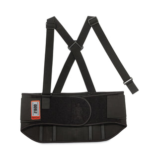 ergodyne® ProFlex 1600 Standard Elastic Back Support Brace, X-Small, 20" to 25" Waist, Black (EGO11101)