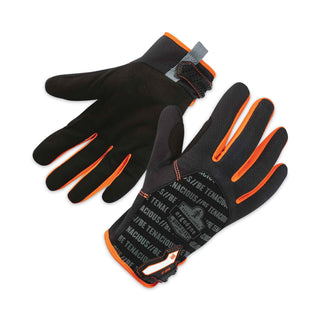 ergodyne® ProFlex 812 Standard Mechanics Gloves, Black, 2X-Large, Pair (EGO17176)