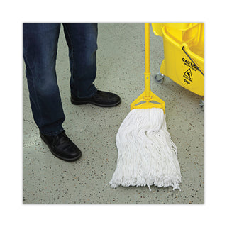 Boardwalk® Mop Head, Premium Standard Head, Rayon Fiber, 32oz, White, 12/Carton (BWK232R)