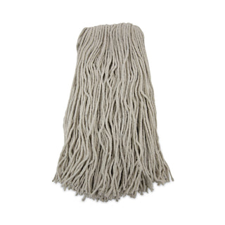 Boardwalk® Cut-End Wet Mop Head, Cotton, No. 32, White, 12/Carton (UNS2032C)