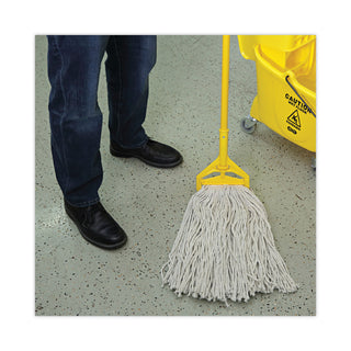 Boardwalk® Cut-End Wet Mop Head, Cotton, No. 32, White, 12/Carton (UNS2032C)