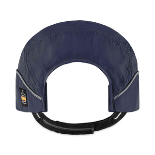 ergodyne® Skullerz 8965 Lightweight Bump Cap Hat with LED Lighting, Long Brim, Navy (EGO23339)