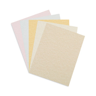 Pacon® Array Card Stock, 65 lb., Letter, Assorted Parchment Colors, 100 Sheets/Pack (PAC101235)