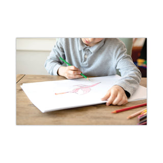 Pacon® White Drawing Paper, 47lb, 12 x 18, Pure White, 500/Ream (PAC4742)