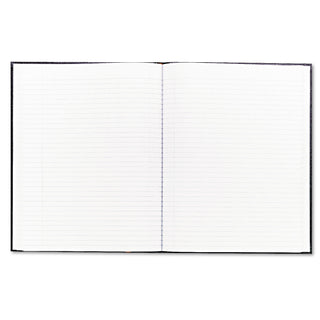 Blueline® Executive Notebook with Ribbon Bookmark, 1-Subject, Medium/College Rule, Black Cover, (75) 10.75 x 8.5 Sheets (REDA1081)