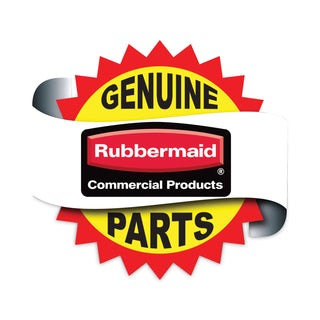 Rubbermaid® Commercial Replacement Non-Marking Plate Caster, 4", Black/Gray (SGSFG1011L20000)