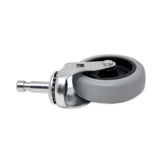 Rubbermaid® Commercial Mop Bucket/Wringer Replacement Caster, 3", Gray/Silver (SGSFG6111L3GRAY)