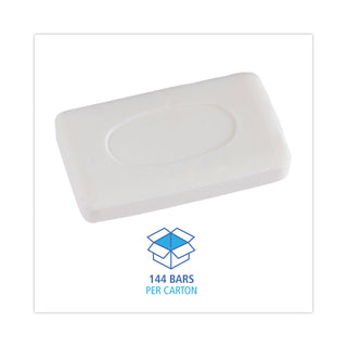Boardwalk® Face and Body Soap, Unwrapped, Floral Fragrance, # 3 Bar (BWKNO3UNWRAPA)
