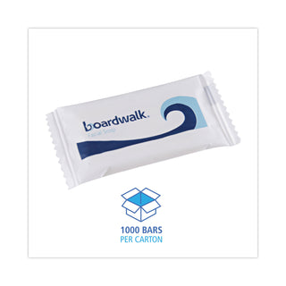 Boardwalk® Face and Body Soap, Flow Wrapped, Floral Fragrance, # 1/2 Bar, 1000/Carton (BWKNO12SOAP)