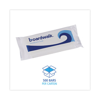 Boardwalk® Face and Body Soap, Flow Wrapped, Floral Fragrance, # 1 1/2 Bar, 500/Carton (BWKNO15SOAP)