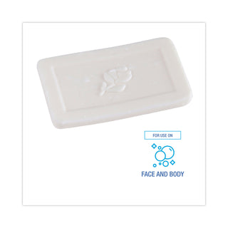 Boardwalk® Face and Body Soap, Flow Wrapped, Floral Fragrance, # 3/4 Bar, 1,000/Carton (BWKNO34SOAP)