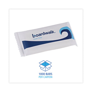 Boardwalk® Face and Body Soap, Flow Wrapped, Floral Fragrance, # 3/4 Bar, 1,000/Carton (BWKNO34SOAP)