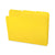 Smead™ Top Tab Poly Colored File Folders, 1/3-Cut Tabs, Letter Size, Yellow, 24/Box (SMD10504)