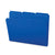 Smead™ Top Tab Poly Colored File Folders, 1/3-Cut Tabs, Letter Size, Blue, 24/Box (SMD10503)