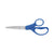 Westcott® Preferred Line Stainless Steel Scissors, 8" Long, 3.5" Cut Length, Blue Straight Handles, 2/Pack (ACM15452)