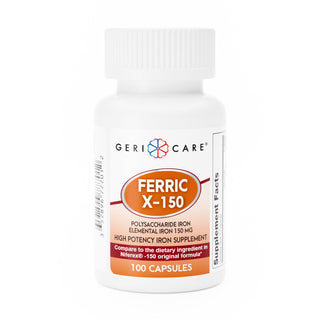 Geri-Care® Mineral Supplement Iron 150 mg Strength Capsule 100 per Bottle (689194_BT)