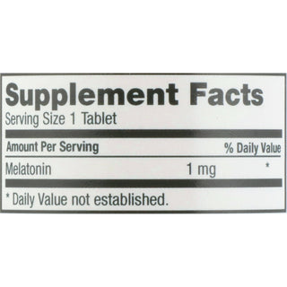 McKesson Brand Natural Sleep Aid 90 per Bottle Tablet 1 mg Strength (972127_BT)