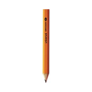 Universal® Golf and Pew Pencil, HB (#2), Black Lead, Yellow Barrel, 144/Box (UNV24264)
