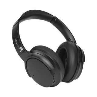 Morpheus 360® SYNERGY HD Wireless Noise Cancelling Headphones Bluetooth Headset with Microphone, 4 ft Cord, Black (MHSHP9550HD)