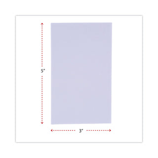 Universal® Scratch Pad Value Pack, Unruled, 3 x 5, White, 100 Sheets, 180/Carton (UNV35623)