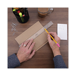 Universal® Pencil Cap Erasers, For Pencil Marks, Pink, 150/Pack (UNV55150)