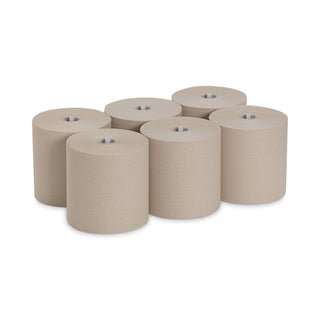 Georgia Pacific® Professional Hardwound Roll Paper Towel, Nonperforated, 7.87 x 1000ft, Brown, 6 Rolls/Carton (GEP26480)