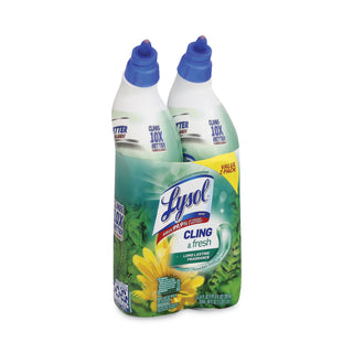 LYSOL® Brand Clean & Fresh Toilet Bowl Cleaner Cling Gel, Country Scent, 24 oz, 2/Pack (RAC98015PK) (RAC98015PK)