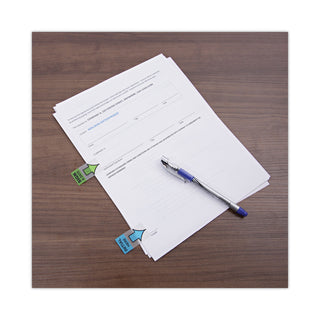 Universal® Deluxe Message Arrow Flags, "Sign and Date", Green, 100/Pack (UNV99008)