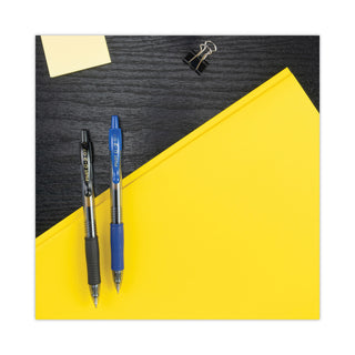Pilot® G2 Premium Retractable Gel Pen, 0.7mm, Blue Ink, Smoke Barrel, Dozen (PIL31021)