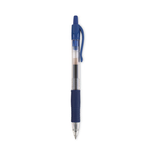 Pilot® G2 Premium Retractable Gel Pen, 0.5mm, Blue Ink, Smoke Barrel, Dozen (PIL31003)