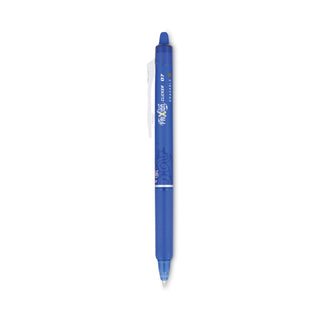 Pilot® FriXion Clicker Erasable Retractable Gel Pen, Fine 0.7mm, Blue Ink, Blue Barrel (PIL31451)
