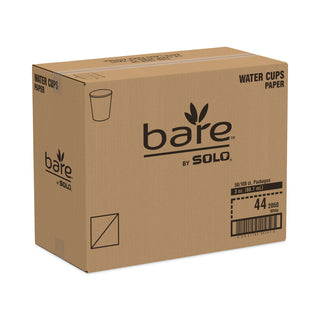 SOLO® White Paper Water Cups, 3oz, 100/Pack (SCC44) (SLO44)
