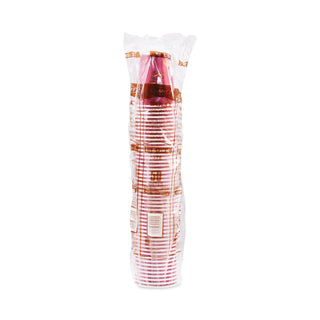 SOLO® Bistro Design Hot Drink Cups, Paper, 8oz, Maroon, 50/Pack (SLO378SIPK)