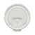 SOLO® Lift Back & Lock Tab Cup Lids for Foam Cups, For SLOX8J, White, 2000/Carton (SLODLX8R)