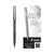 Pilot® Razor Point II Stick Porous Point Marker Pen, 0.2mm, Black Ink/Barrel, Dozen (PIL11009)