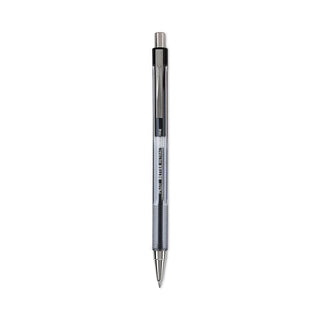 Pilot® Better Retractable Ballpoint Pen, Fine 0.7mm, Black Ink, Tinted Barrel, Dozen (PIL30000)
