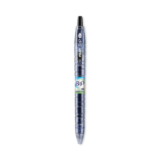 Pilot® B2P Bottle-2-Pen Recycled Retractable Gel Pen, 0.7mm, Black Ink, Translucent Blue Barrel (PIL31600)