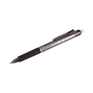 Pilot® FriXion Clicker Erasable Retractable Gel Pen, 0.5mm, Black Ink/Barrel, Dozen (PIL32520)