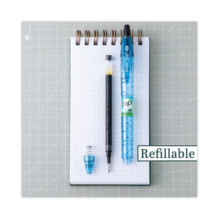 Pilot® B2P Bottle-2-Pen Recycled Retractable Gel Pen, 0.7mm, Blue Ink, Translucent Blue Barrel (PIL31601)