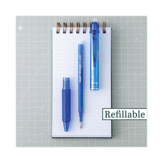 Pilot® Refill for Pilot FriXion Erasable, FriXion Ball, FriXion Clicker and FriXion LX Gel Ink Pens, Fine Point, Blue Ink, 3/Pack (PIL77331)