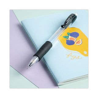Pilot® G2 Mechanical Pencil, 0.5 mm, HB (#2.5), Black Lead, Clear/Black Accents Barrel, Dozen (PIL51014)