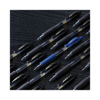 Pilot® G2 Premium Retractable Gel Pen, 0.7mm, Assorted Ink, Smoke Barrel, 3/Pack (PIL31023)