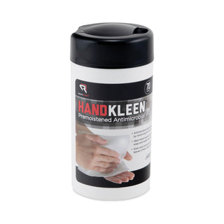 Read Right® HandKleen Premoistened Antibacterial Wipes, Cloth, 5.5 x 6.5, 70/Tub (REARR1460)