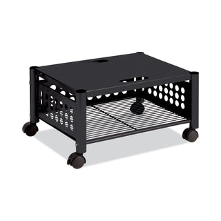 Vertiflex® Underdesk Machine Stand, One-Shelf, 21.5w x 17.88d x 11.5h, Black (VRTVF52009)