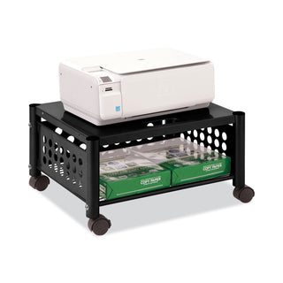 Vertiflex® Underdesk Machine Stand, One-Shelf, 21.5w x 17.88d x 11.5h, Black (VRTVF52009)